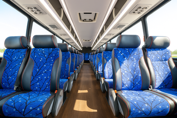 Provo Charter Bus Inside