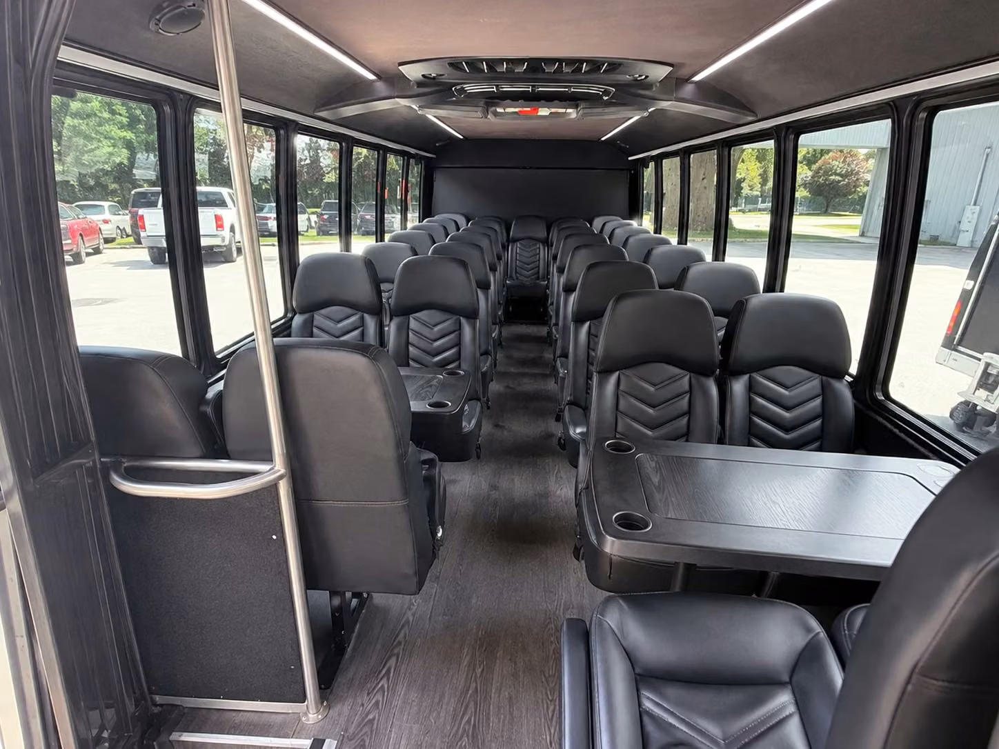 20 passenger minibus inside