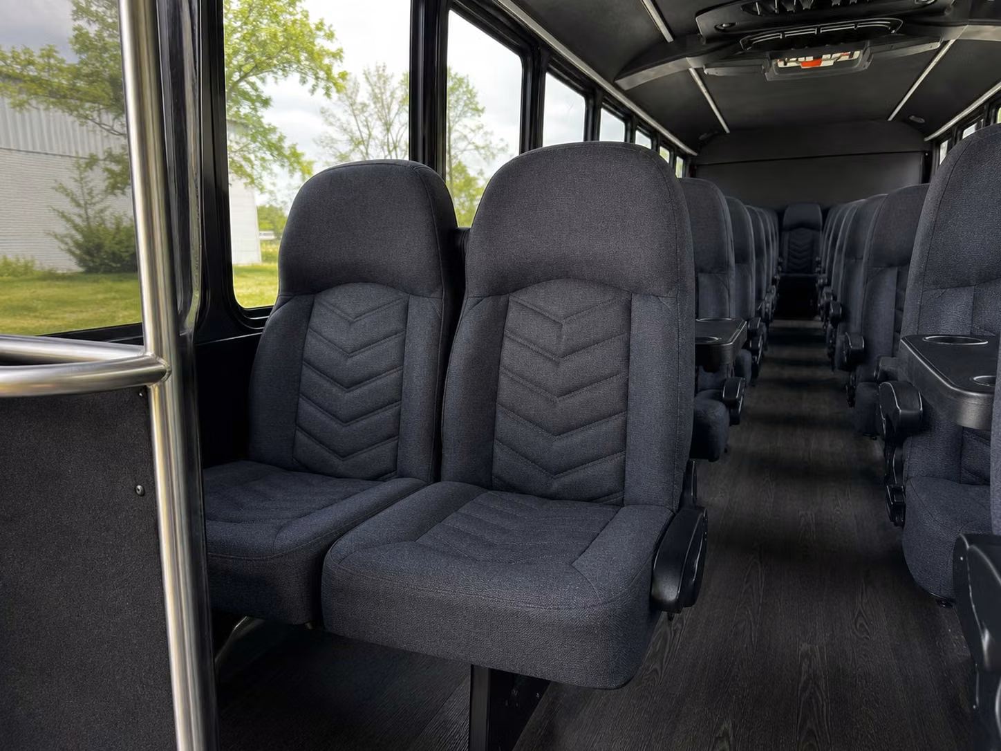 20 passenger minibus interior