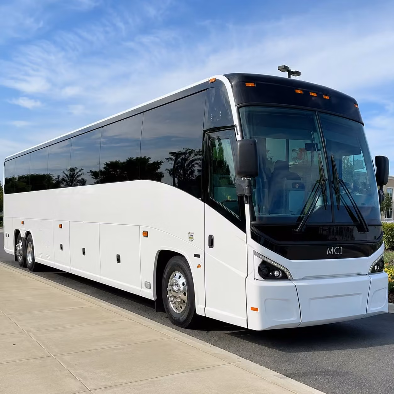 56 passenger charter bus