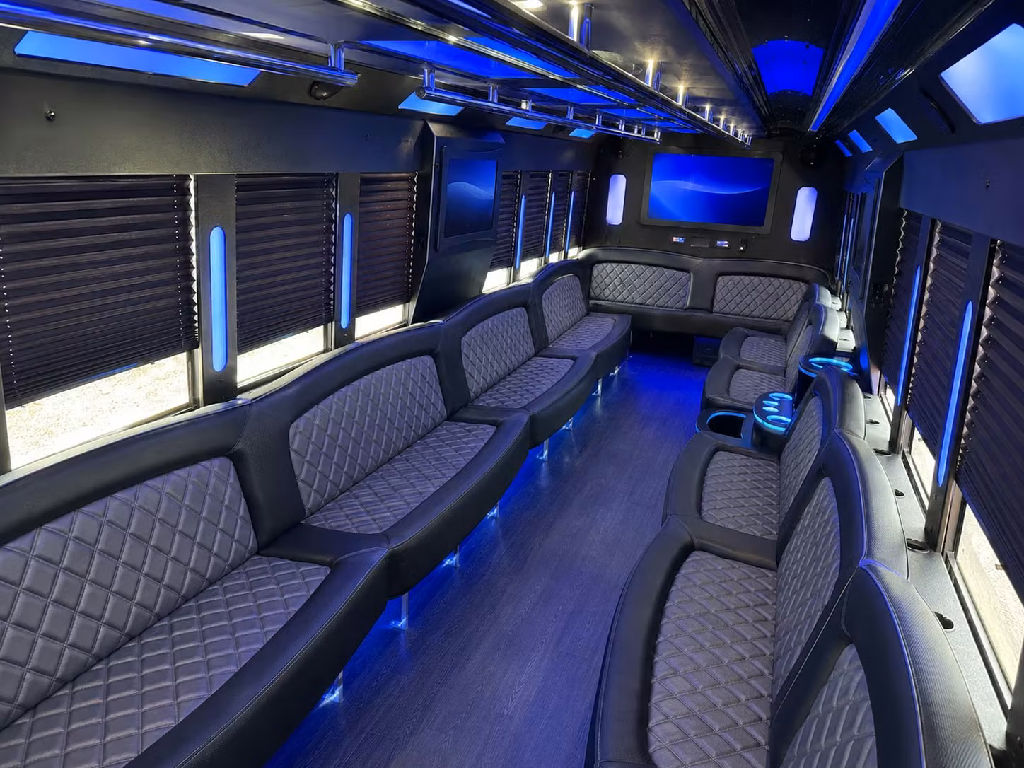 compare party buses and minibuses for utah valley prom groups of every size