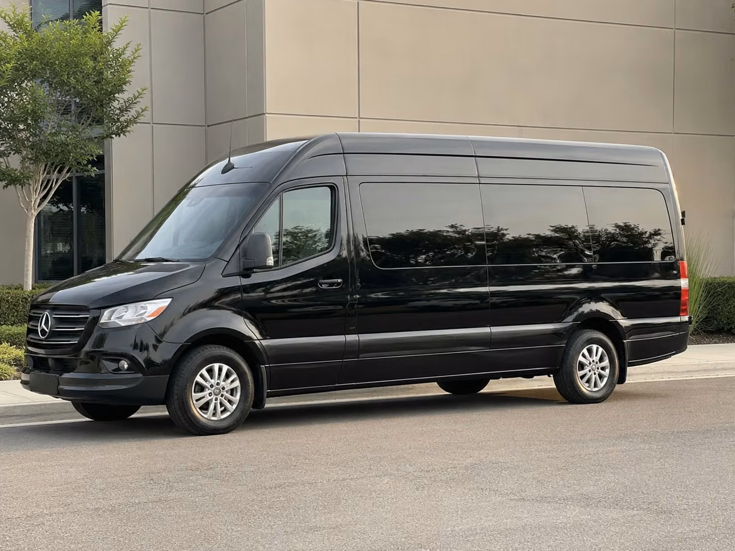 sprinter van with driver